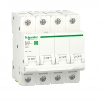 Защитный выключатель 40А 6kA 4 полюса тип C R9F12440 Resi9 Schneider Electric