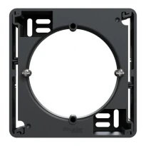 Коробка для поверхневого монтажу 1 постова SDD114901 чорна Sedna Design Schneider Electric