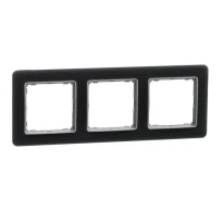 Рамка 3 постова SDD362803 скло матове Sedna Elements Schneider Electric