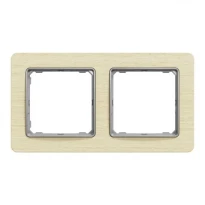 Рамка 2 постова SDD380802 береза ​​Sedna Elements Schneider Electric