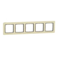 Рамка 5 постова SDD380805 береза ​​Sedna Elements Schneider Electric