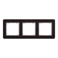 Рамка 3 постова SDD381803 венге Sedna Elements Schneider Electric