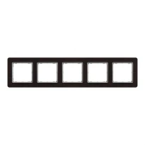 Рамка 5 постова SDD381805 венге Sedna Elements Schneider Electric
