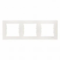 Рамка 3 поста слоновая кость горизонтальная SDN5800523 Schneider Electric Sedna