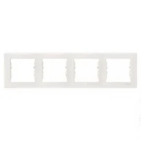 Рамка 4 поста слоновая кость горизонтальная SDN5800723 Schneider Electric Sedna