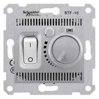 Механізм термостату для електронагр. приладів алюмінію SDN6000160 Schneider Electric Sedna