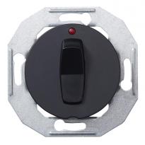 Кнопочный переключатель с подсветом черный WDE011204 Renova Schneider Electric