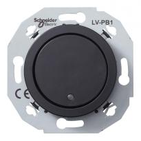 Кнопочный выключитель 1-полюсный 400mA черный WDE011270 Renova Schneider Electric