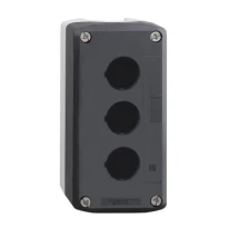 Корпус для поста кнопочного 3 отверстия IP66 серый XALD03 Schneider Electric