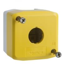 Корпус для поста кнопочного 1 отверстие IP66 желтый XALK01 Schneider Electric