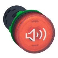 Звонок 24V с красной подсветкой XB5KS2B4 Schneider Electric