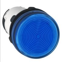 Сигнальная лампа Harmony XB7 моноблочная 22мм синяя пластик встроенный светодиод 24V XB7EV06BP Schneider Electric