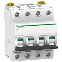 Автоматичний вимикач 50A 15kA 4 полюси тип B A9F93450 Acti9 iC60L Schneider Electric