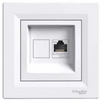 Розетка компьютерная RJ45 категории 5e UTP белая EPH4300121 Schneider Electric Asfora