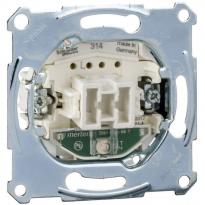 Переключатель одноклавишный проходной с подсветкой 10A Schneider Electric Merten D-Life MTN3136-0000