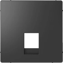 Центральная плата для механизма телефонной (компьютерной) розетки RJ11/RJ12/RJ45 антрацит пластик Schneider Electric Merten D-Life MTN4215-6034