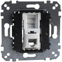 Телефонная розетка RJ12 4-контакта Schneider Electric Merten D-Life MTN463501