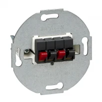 Розетка для громкоговорителей двойная антрацит Schneider Electric Merten D-Life MTN467014