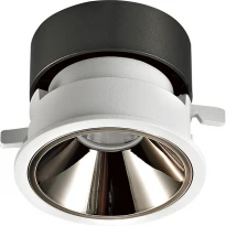 Светодиодный спотовый светильник Skarlat RFL76038 7W WH+NI 3000K