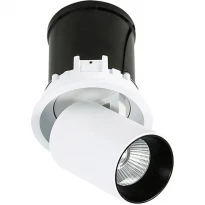 Светодиодный спотовый светильник Skarlat RSL74058 12W WH+BK 3000K