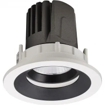 Светодиодный спотовый светильник Skarlat RSL74070-A 12W WH+BK 3000K