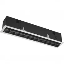 Светодиодный спотовый светильник Skarlat RSL74108 12×2W WH+BK 3000K