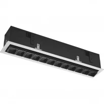 Светодиодный спотовый светильник Skarlat RSL74108 12×2W WH+BK 4000K