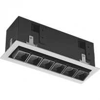 Светодиодный спотовый светильник Skarlat RSL74109 6×2W WH+BK 3000K