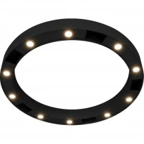 Светодиодная люстра RSLC74107 10×3W BK 4000K Skarlat