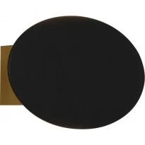 Светодиодный настенный светильник Skarlat RWLB111 6W BK+GD 3000K