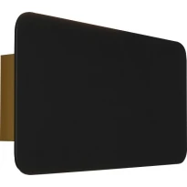 Светодиодный настенный светильник Skarlat RWLB112 6W BK+GD 3000K