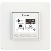 Терморегулятор комбинированный для теплого пола Terneo pro белый программируемый