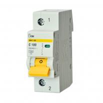 Автоматичний вимикач ВА47-100 1 полюс 100А 10 kA тип C MVA40-1-100-C-U УЕК
