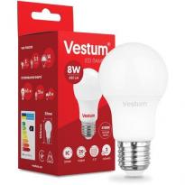 Светодиодная лампа A55 E27 8W 4100K 220V 1-VS-1107 Vestum