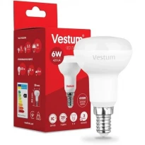 Лампа LED энергосберегающая R50 E14 6W 4100K 220V 1-VS-1402 Vestum