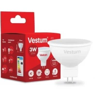 Лампа LED MR16 GU5.3 3W 4100K 220V 1-VS-1501 Vestum