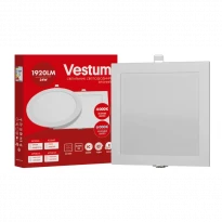 Светильник светодиодный квадратный врезной 24W 4000K 220V 1-VS-5207 Vestum