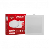 Квадратный светодиодный встраиваемый светильник 18W 6000K 220V 1-VS-5210 Vestum
