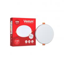 Круглый светодиодный врезной светильник 18W 4100K IP20 белый 1-VS-5506 Vestum