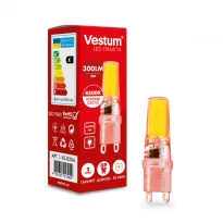 Светодиодная лампа G9 3W 4500K 220V V4985 Vestum
