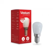 Светодиодная лампа энергосберегающая SMD Е14 4W 4500K 220V для холодильника 1-VS-8401 Vestum